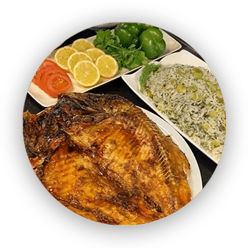grilled seabass fish
