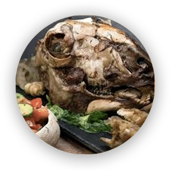 head meat
